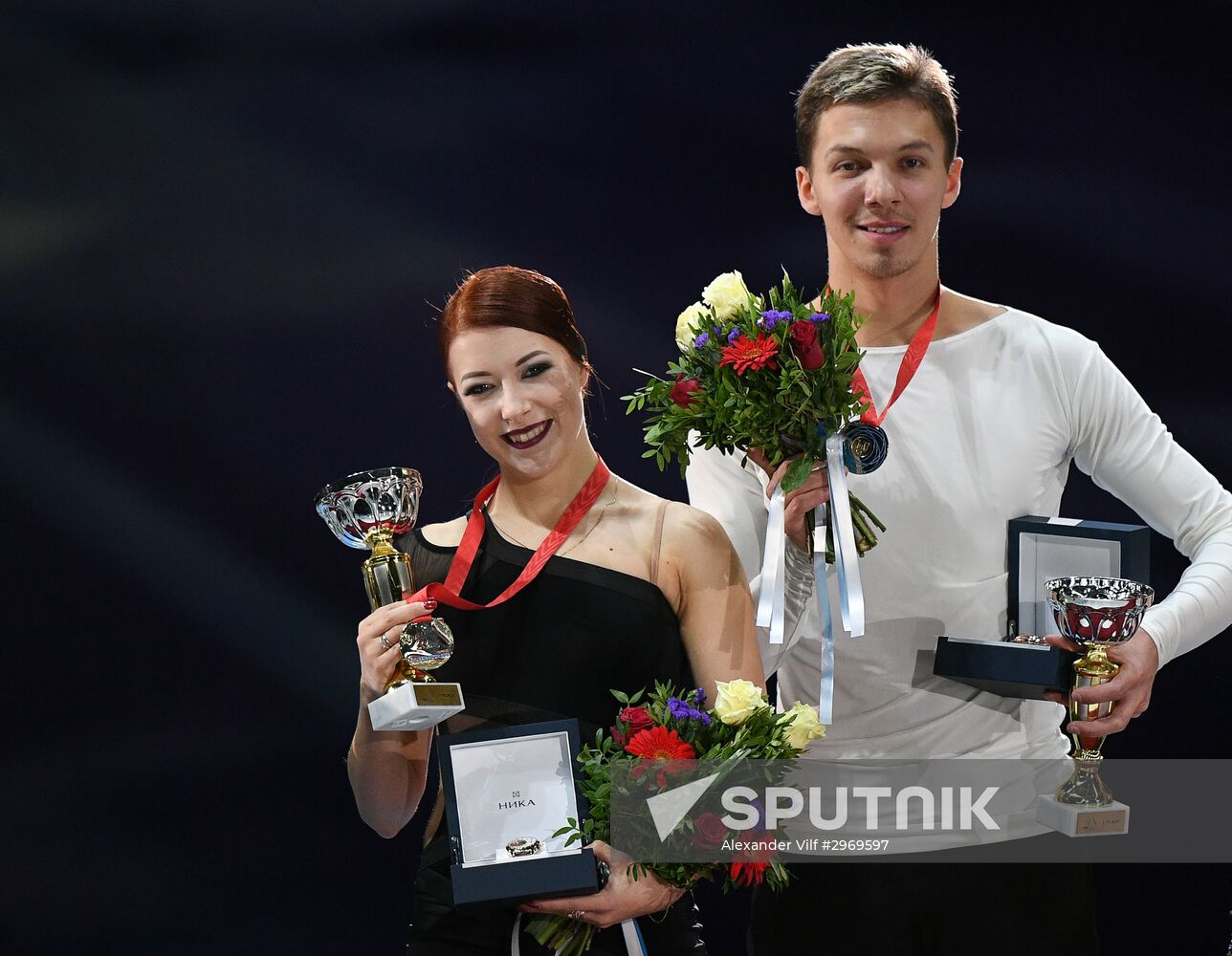 Grand Prix of Figure Skating. Stage 3. Medal ceremony