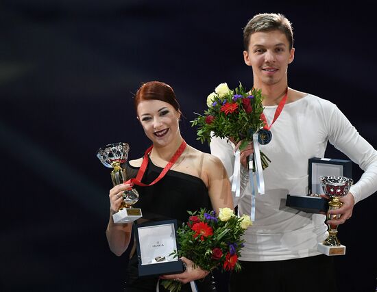 Grand Prix of Figure Skating. Stage 3. Medal ceremony