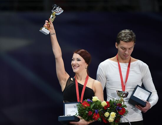 Grand Prix of Figure Skating. Stage 3. Medal ceremony