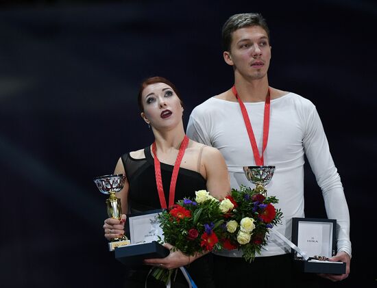 Grand Prix of Figure Skating. Stage 3. Medal ceremony