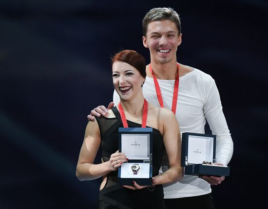 Grand Prix of Figure Skating. Stage 3. Medal ceremony