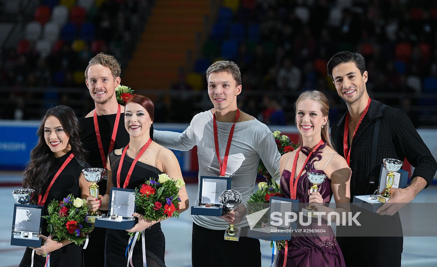 Grand Prix of Figure Skating. Stage 3. Medal ceremony