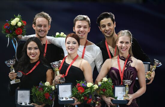 Grand Prix of Figure Skating. Stage 3. Medal ceremony