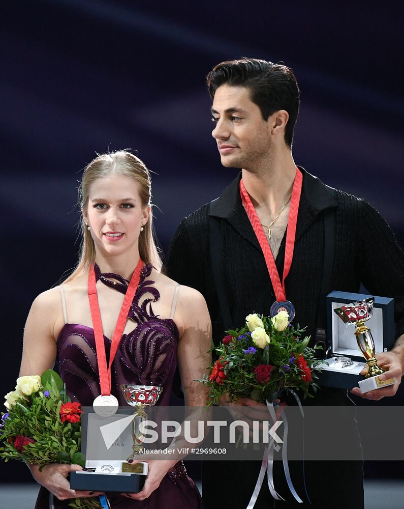 ISU Grand Prix of Figure Skating. Rostelecom Cup. Medal ceremony