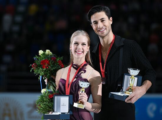 ISU Grand Prix of Figure Skating. Rostelecom Cup. Medal ceremony
