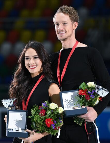 ISU Grand Prix of Figure Skating. Rostelecom Cup. Medal ceremony