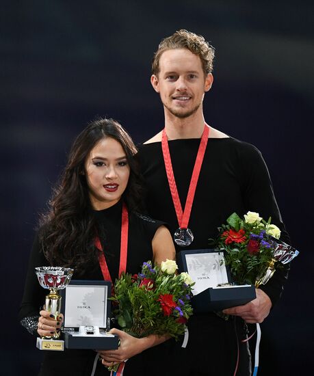 ISU Grand Prix of Figure Skating. Rostelecom Cup. Medal ceremony