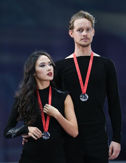 ISU Grand Prix of Figure Skating. Rostelecom Cup. Medal ceremony