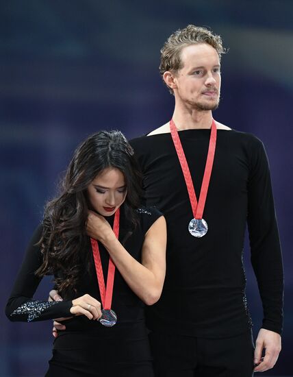 ISU Grand Prix of Figure Skating. Rostelecom Cup. Medal ceremony