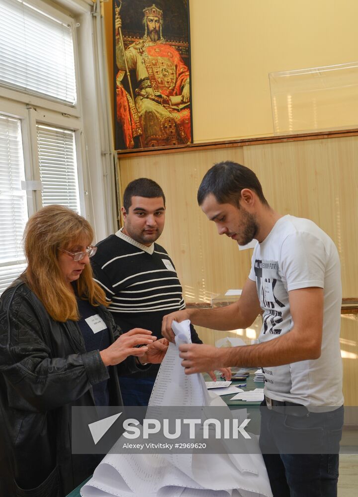 Presidential election and national referendum in Bulgaria