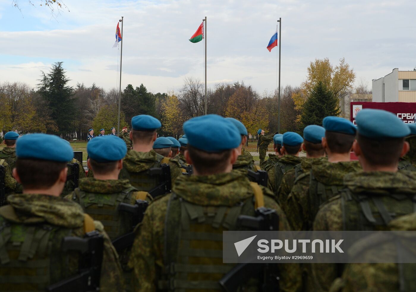 2016 Slavic Brotherhood joint Russian-Belarusian-Serbian drills