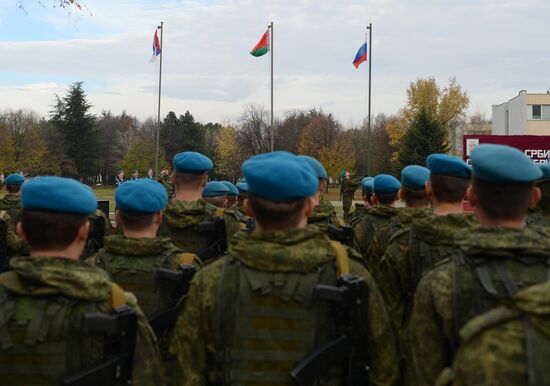 2016 Slavic Brotherhood joint Russian-Belarusian-Serbian drills