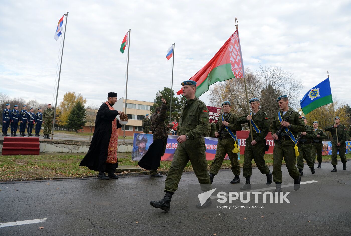 2016 Slavic Brotherhood joint Russian-Belarusian-Serbian drills