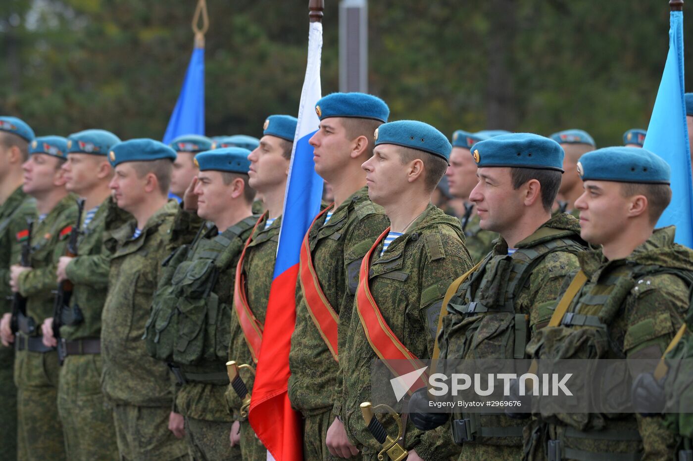 2016 Slavic Brotherhood joint Russian-Belarusian-Serbian drills