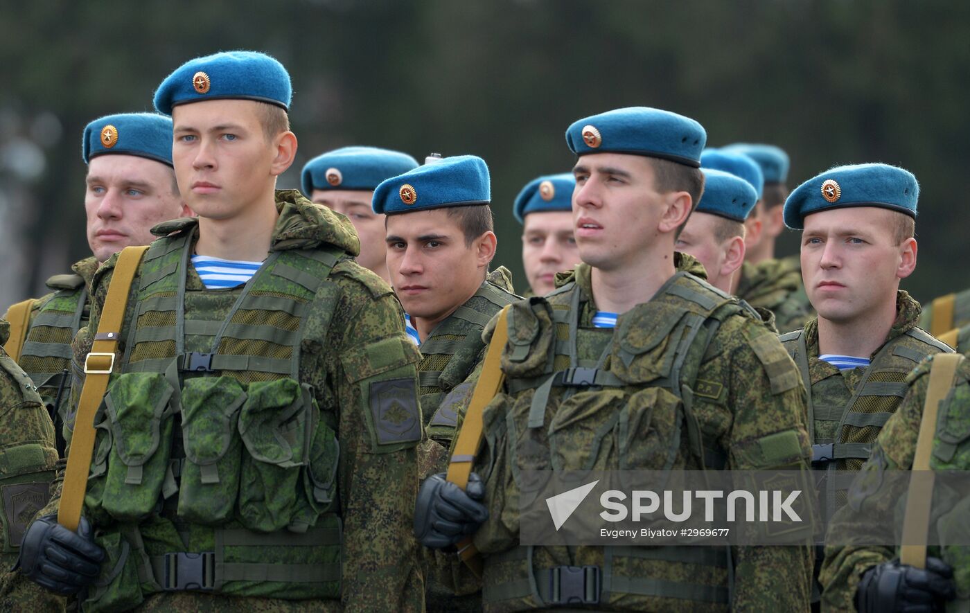2016 Slavic Brotherhood joint Russian-Belarusian-Serbian drills