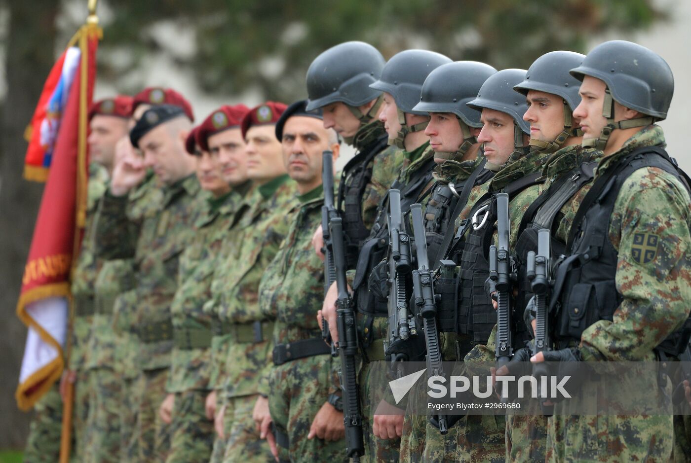 2016 Slavic Brotherhood joint Russian-Belarusian-Serbian drills