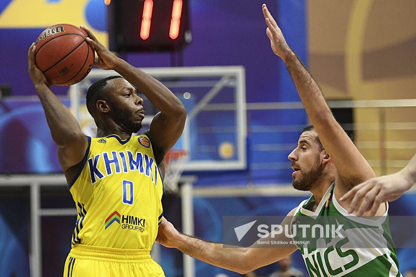 Basketball. VTB United League. Khimki vs. UNICS