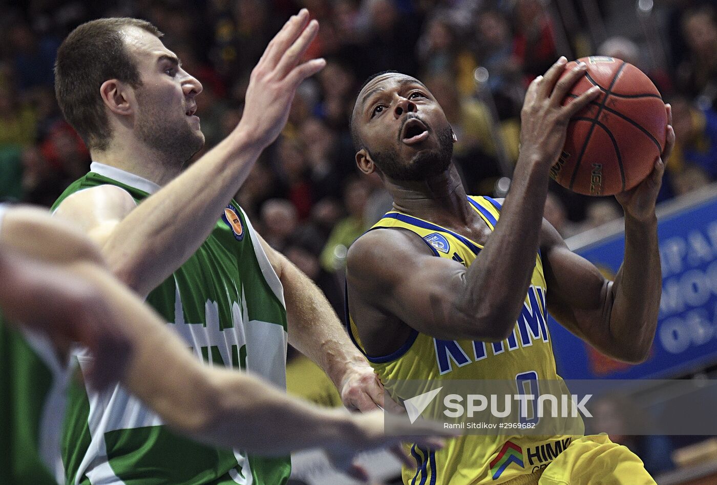 Basketball. VTB United League. Khimki vs. UNICS
