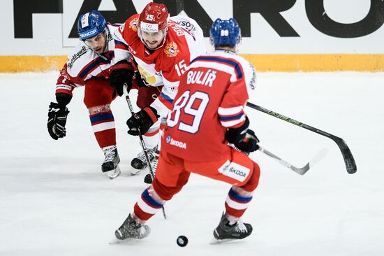 Karjala Ice Hockey Tournament. Czech Republic vs. Russia