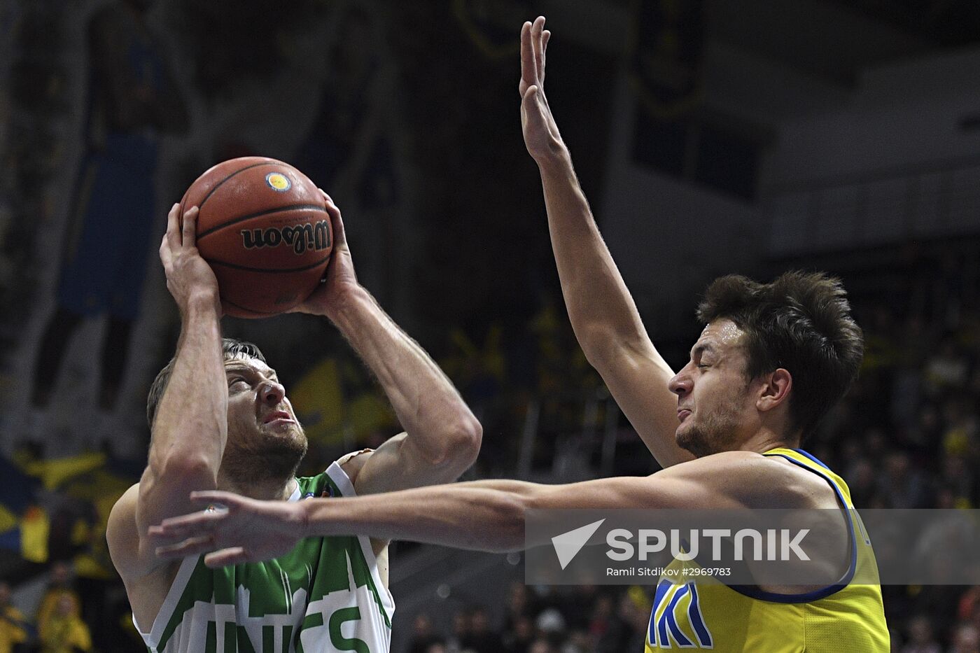 Basketball. VTB United League. Khimki vs. UNICS