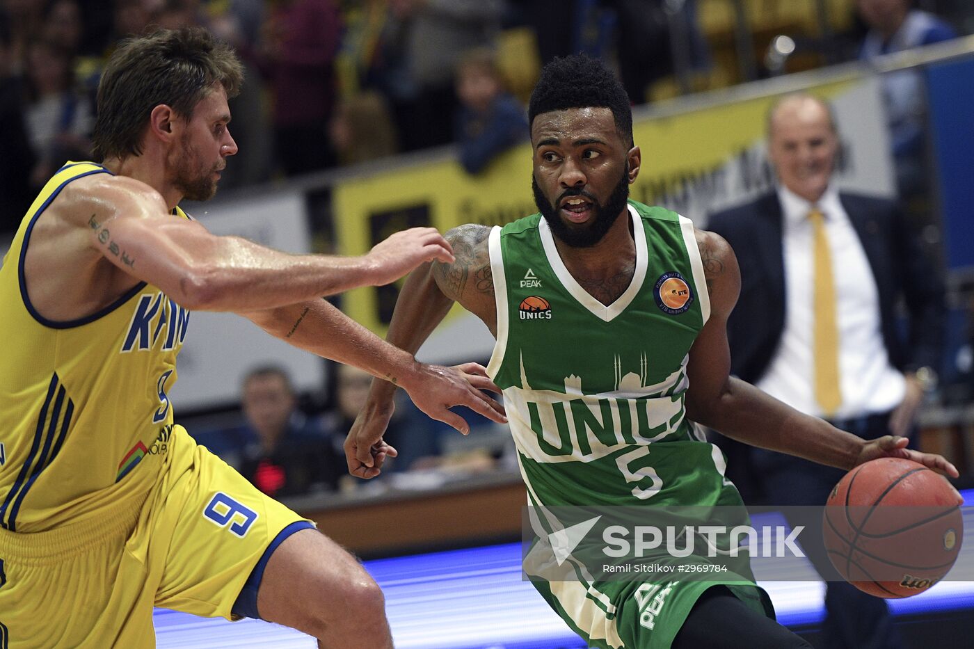 Basketball. VTB United League. Khimki vs. UNICS