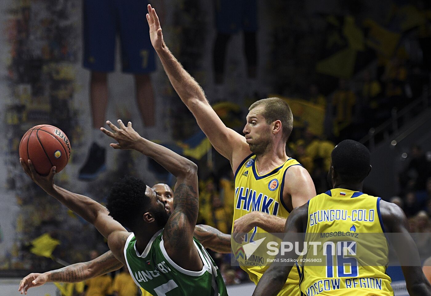 Basketball. VTB United League. Khimki vs. UNICS