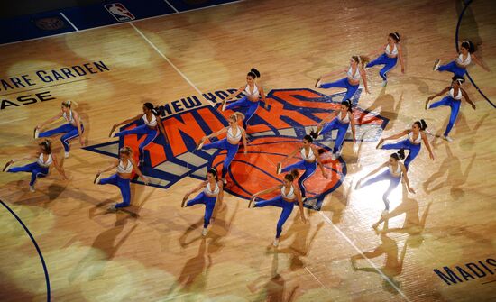 National Basketball Association. New York Knicks vs. Utah Jazz