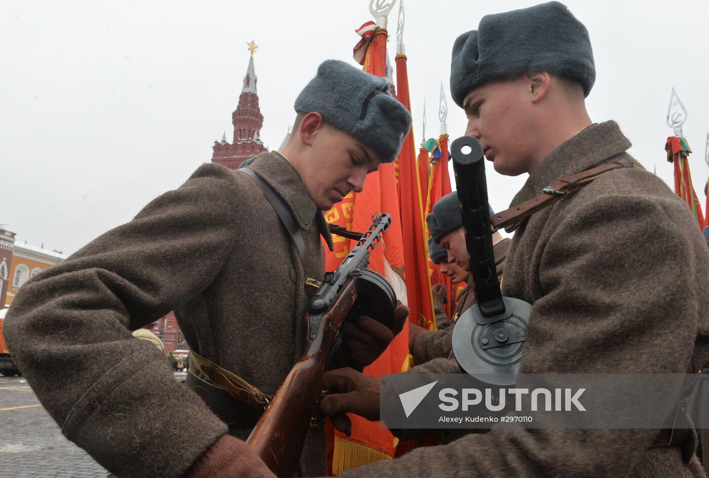March commemorating 75th anniversary of 1941 military parade on Red Square