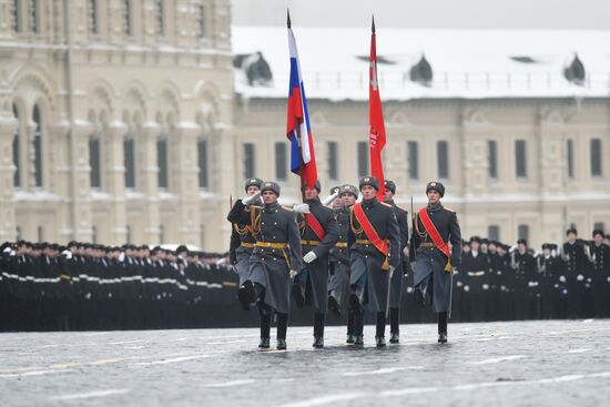 March commemorating 75th anniversary of 1941 military parade on Red Square
