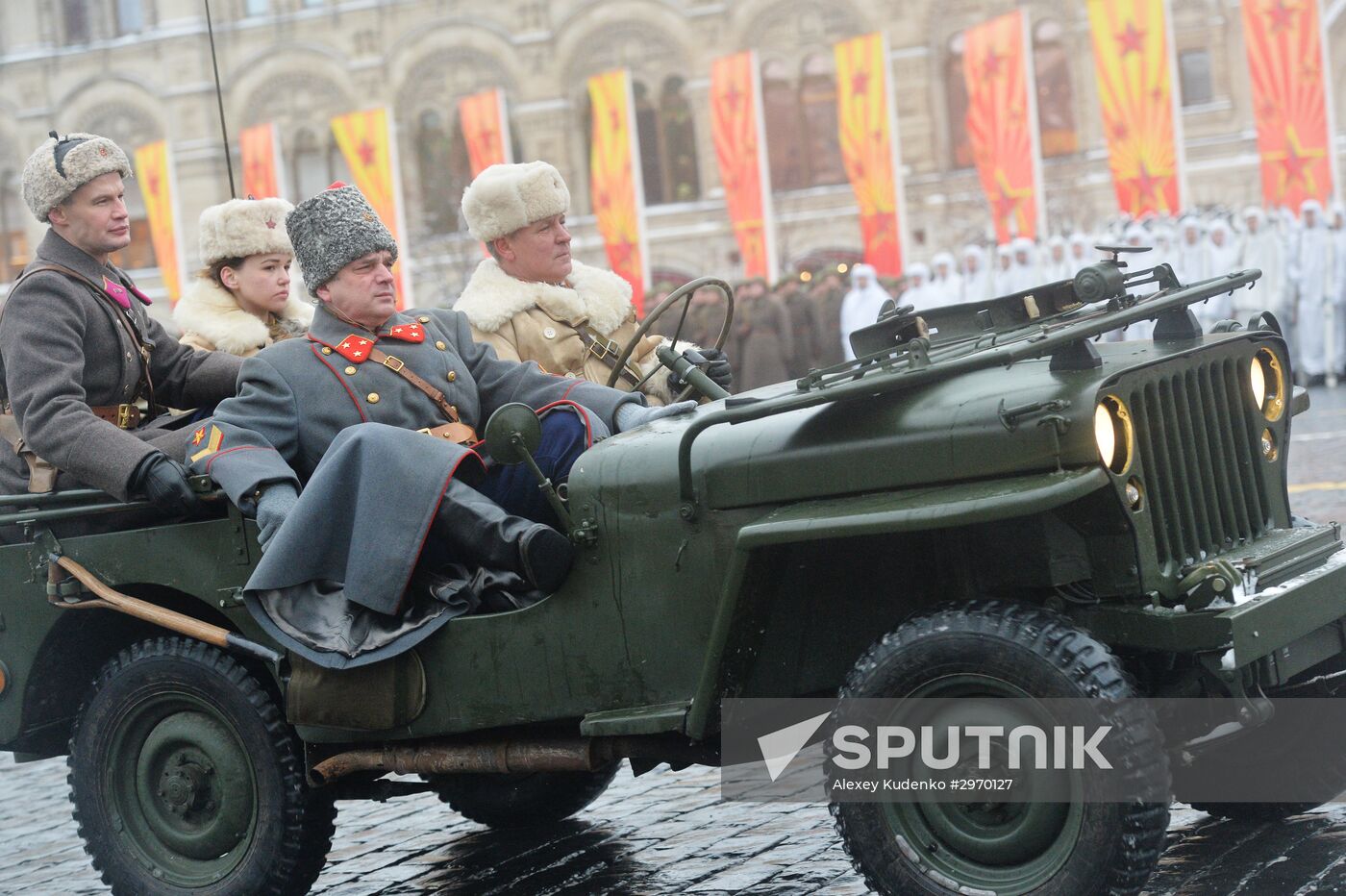March commemorating 75th anniversary of 1941 military parade on Red Square