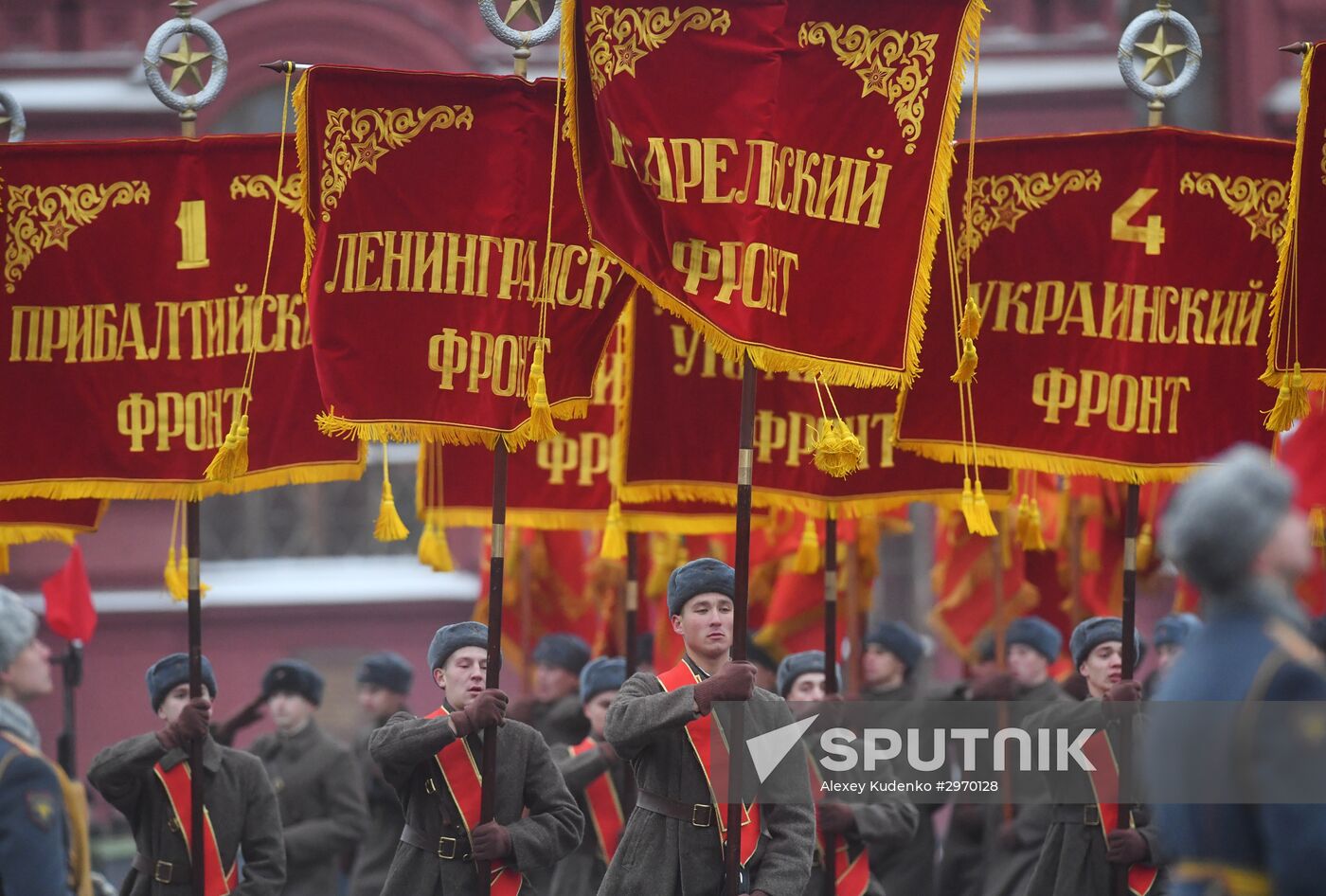 March commemorating 75th anniversary of 1941 military parade on Red Square