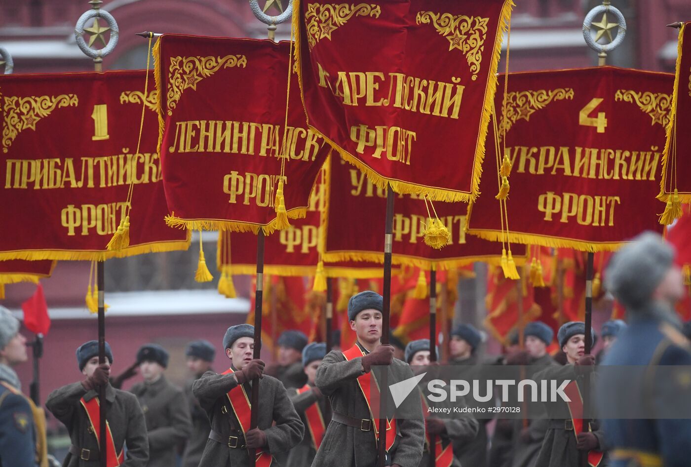 March commemorating 75th anniversary of 1941 military parade on Red Square