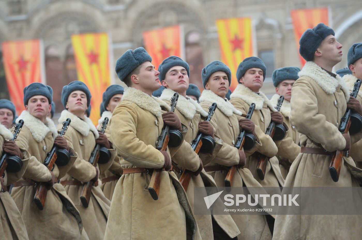 March commemorating 75th anniversary of 1941 military parade on Red Square