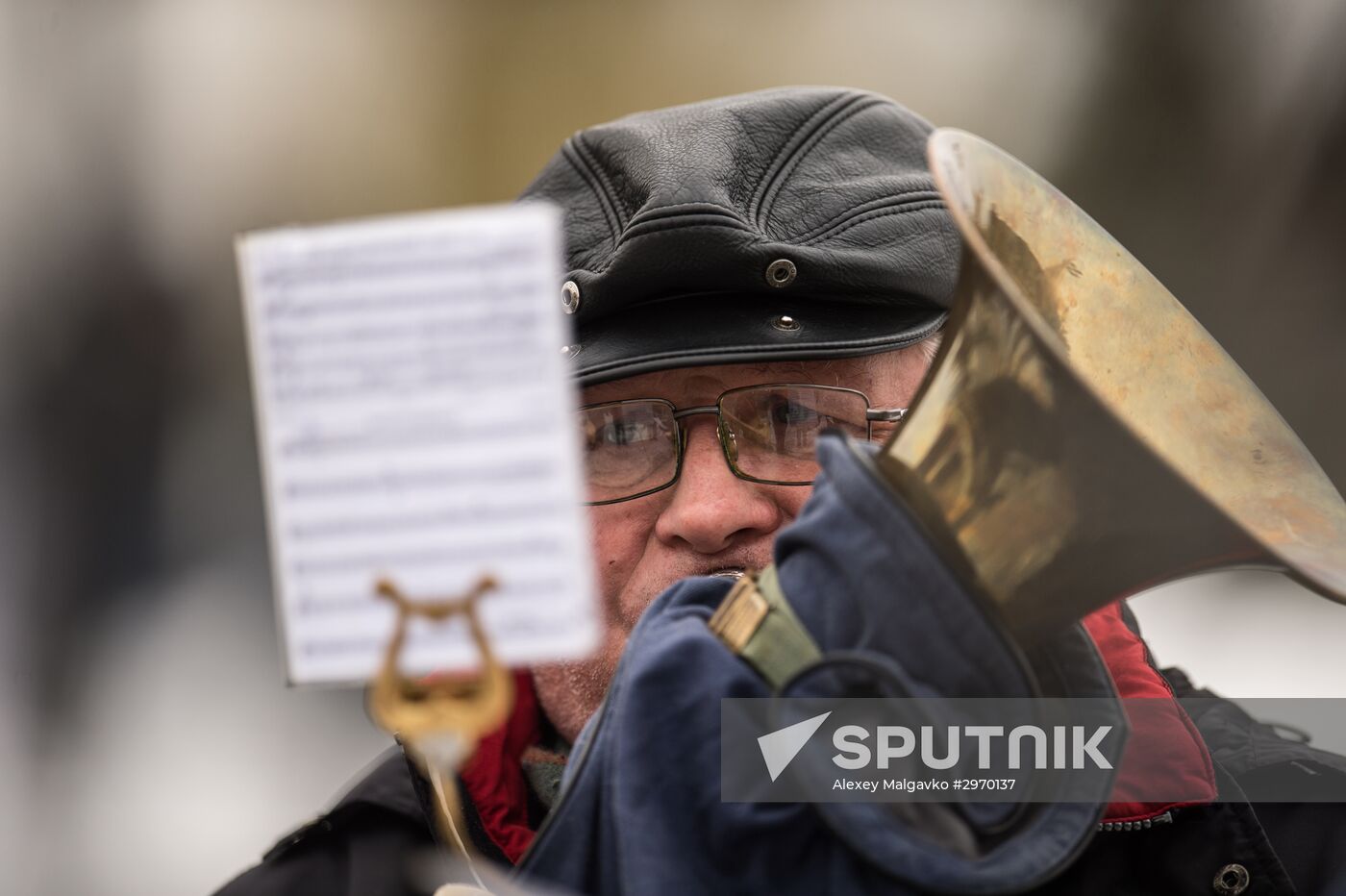 Processions marking 99th anniversary of October Revolution