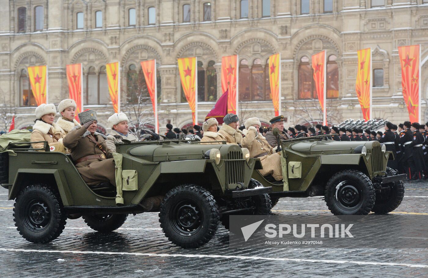 March commemorating 75th anniversary of 1941 military parade on Red Square