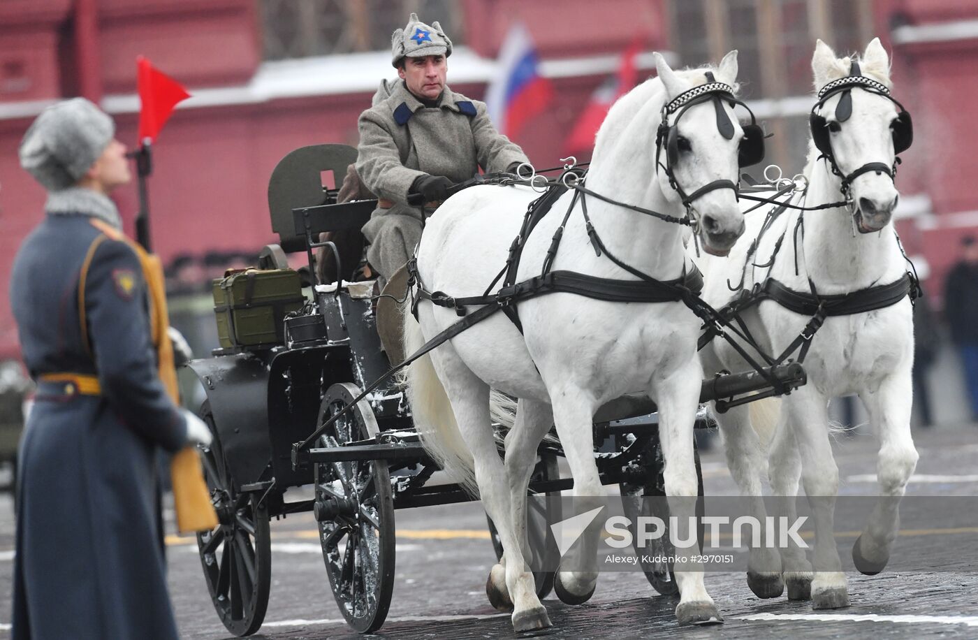 March commemorating 75th anniversary of 1941 military parade on Red Square
