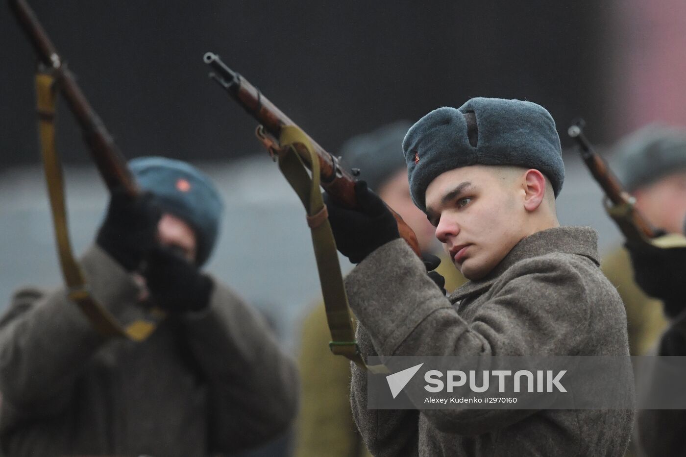 March commemorating 75th anniversary of 1941 military parade on Red Square