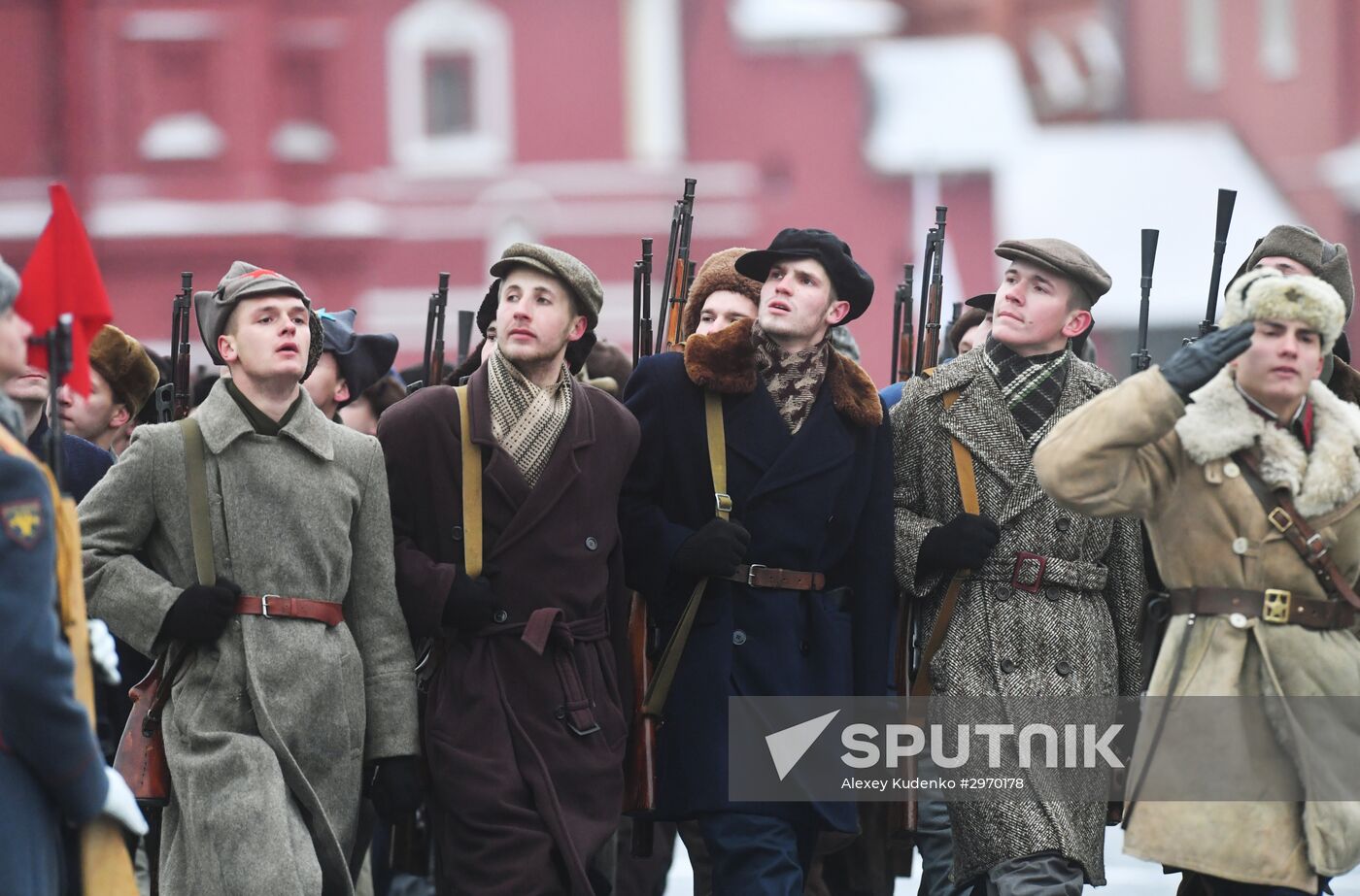 March commemorating 75th anniversary of 1941 military parade on Red Square