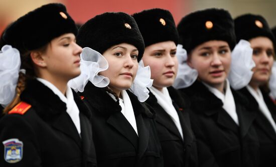 March commemorating 75th anniversary of 1941 military parade on Red Square