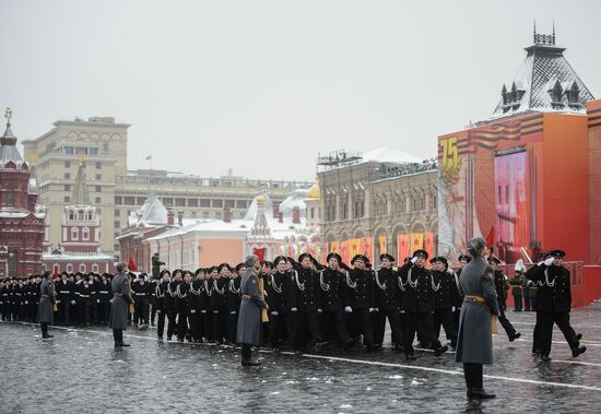 March commemorating 75th anniversary of 1941 military parade on Red Square