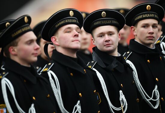 March commemorating 75th anniversary of 1941 military parade on Red Square