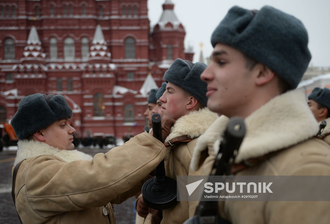 March commemorating 75th anniversary of 1941 military parade on Red Square