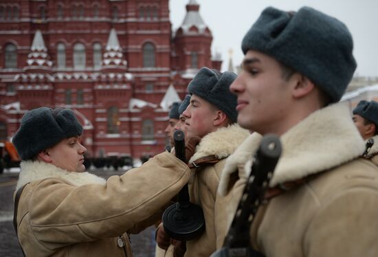 March commemorating 75th anniversary of 1941 military parade on Red Square