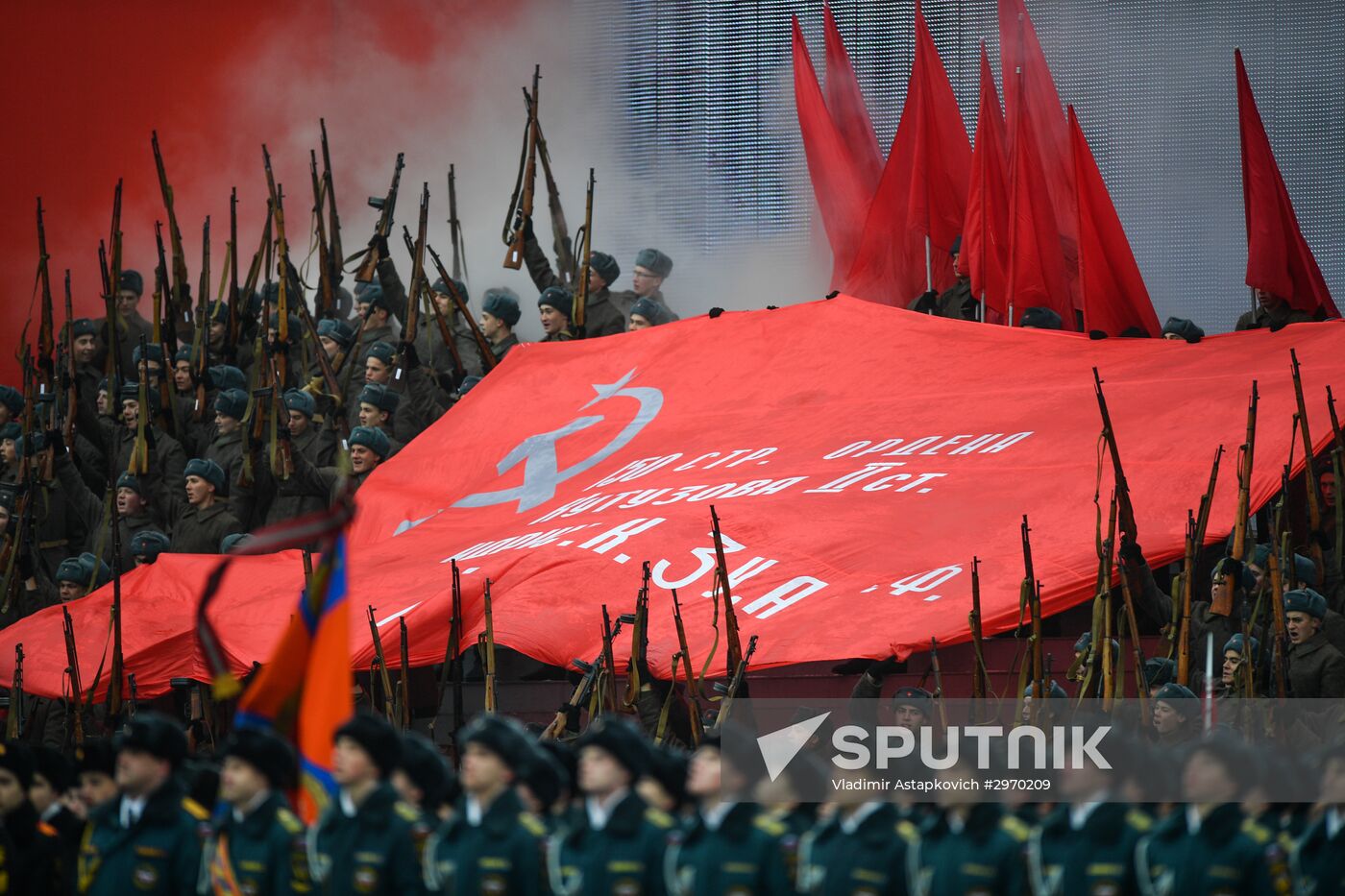 March commemorating 75th anniversary of 1941 military parade on Red Square