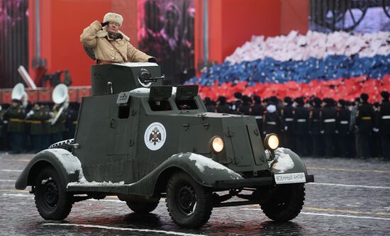 March commemorating 75th anniversary of 1941 military parade on Red Square