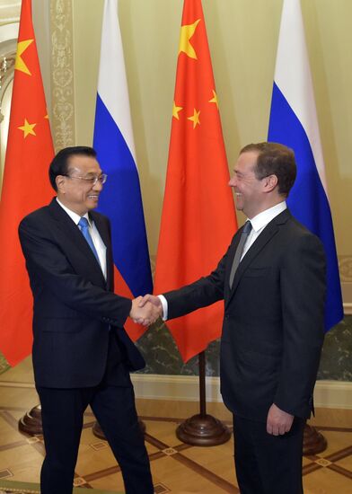 21st regular meeting of Russian and Chinese heads of government