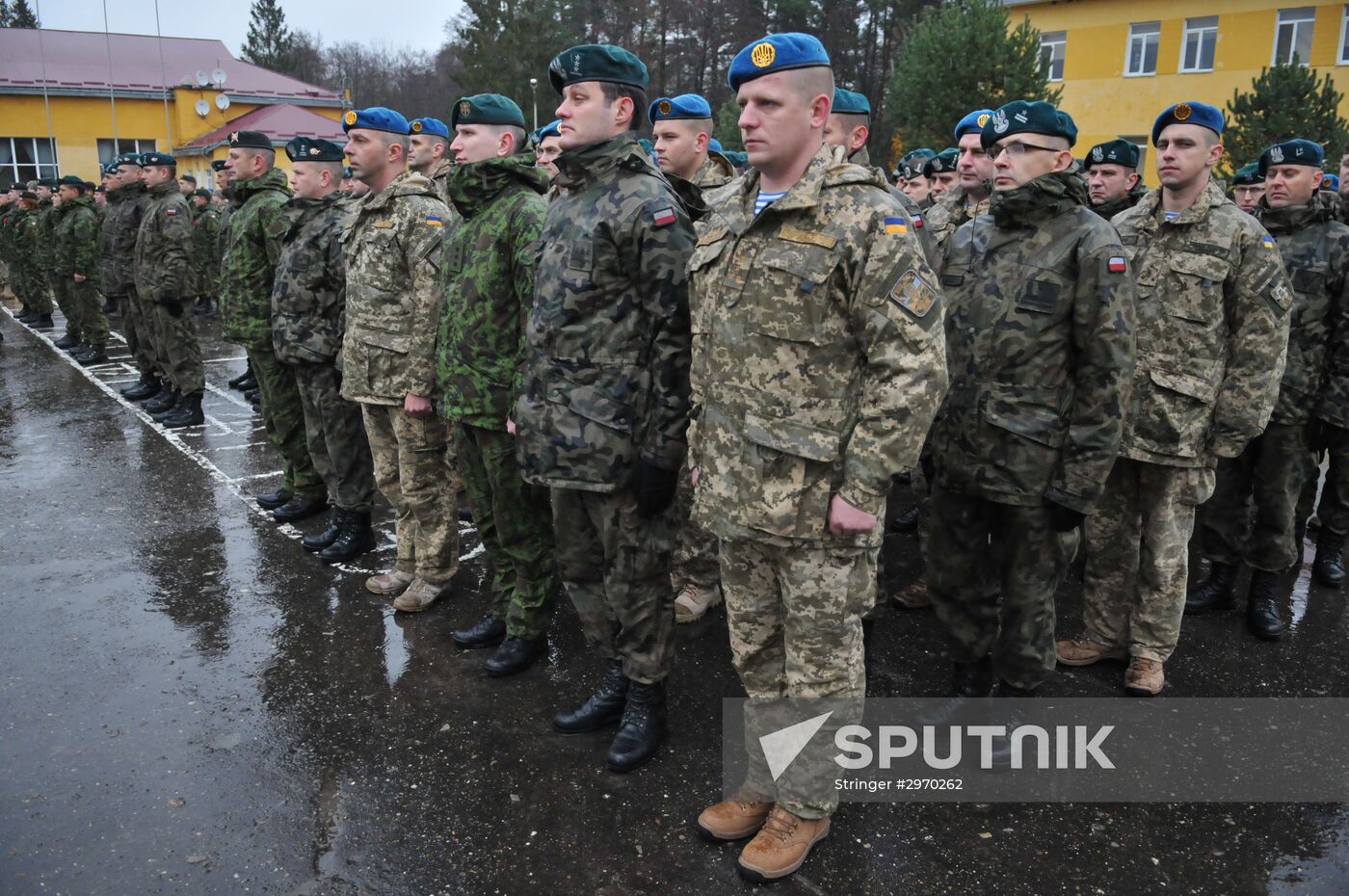 2016 Maple Arch international military exercise in Ukraine