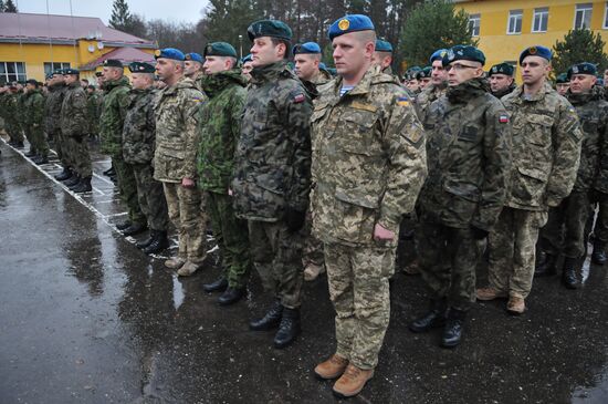 2016 Maple Arch international military exercise in Ukraine