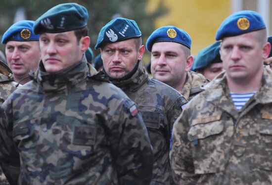 2016 Maple Arch international military exercise in Ukraine