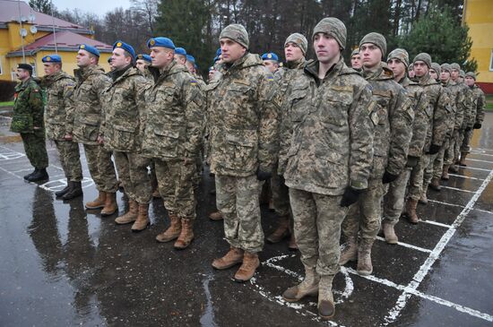 2016 Maple Arch international military exercise in Ukraine